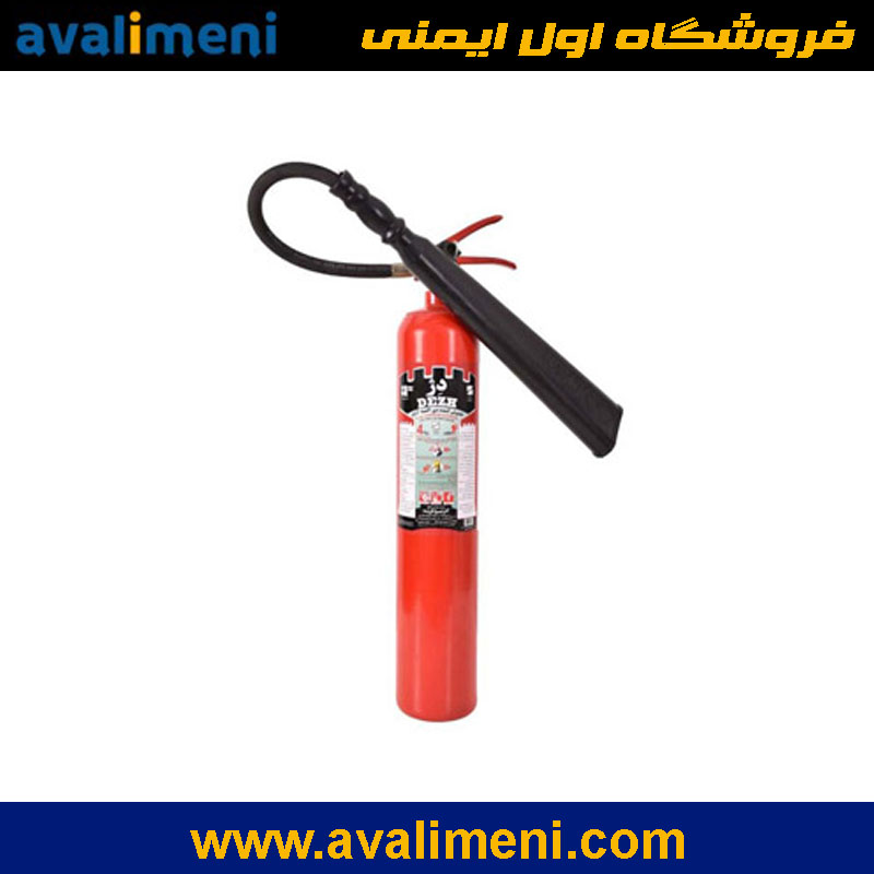 کپسول آتش نشانی دژ 4 کیلویی CO2 1 کپسول آتش نشانی دژ 4 کیلویی CO2