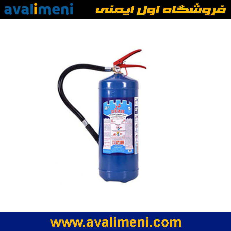 کپسول آتش نشانی دژ آب و گاز 6 لیتری 1 کپسول آتش نشانی دژ آب و گاز 6 لیتری