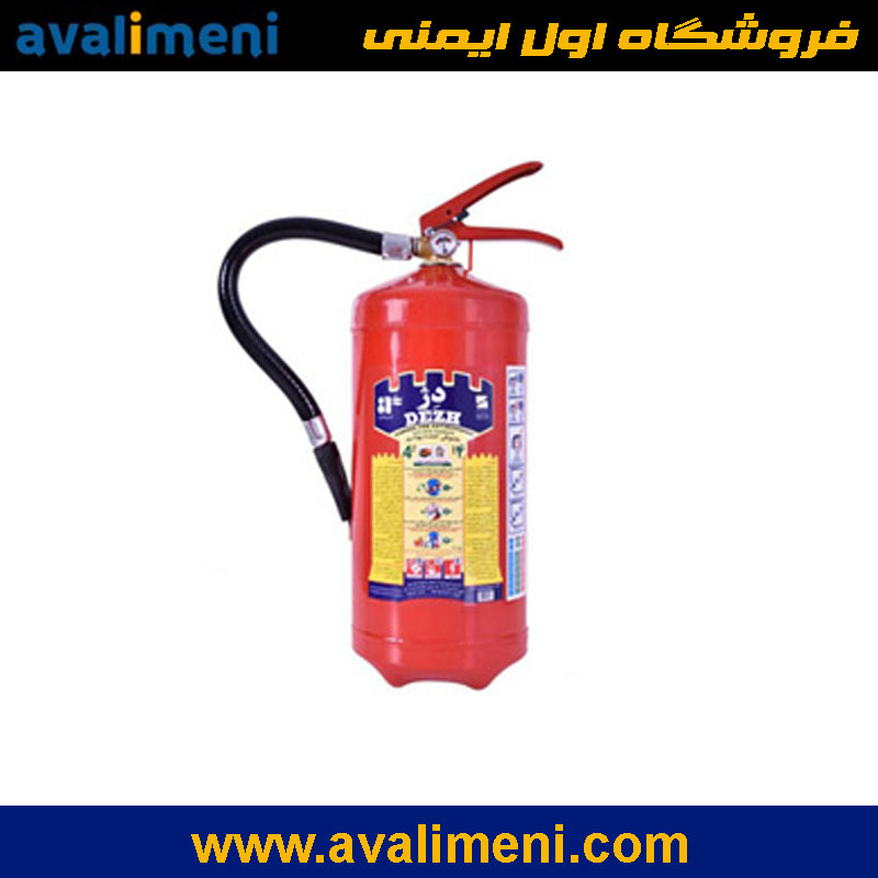 کپسول آتش نشانی پودر و گاز دژ 4 کیلویی 1 کپسول آتش نشانی پودر و گاز دژ 4 کیلویی