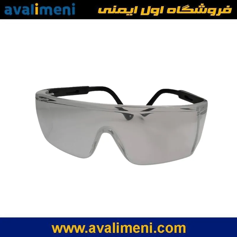 عینک ایمنی بدون فریم سفید مدل TP-E014 1 عینک ایمنی بدون فریم سفید مدل TP-E014